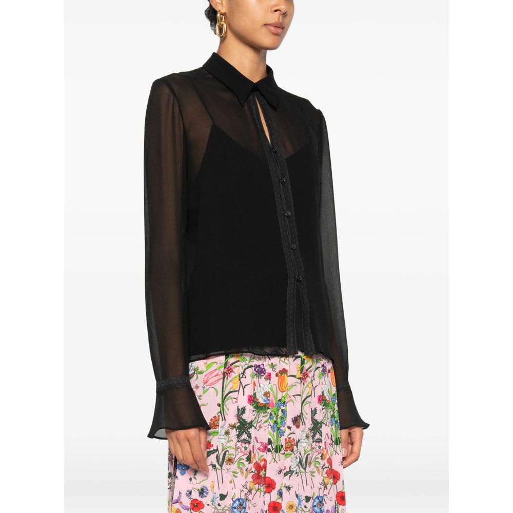 Gucci Black Tops - Blouses Women