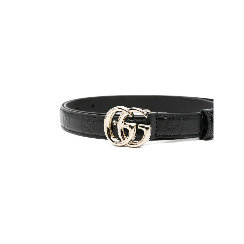 Gucci Black Belts Women