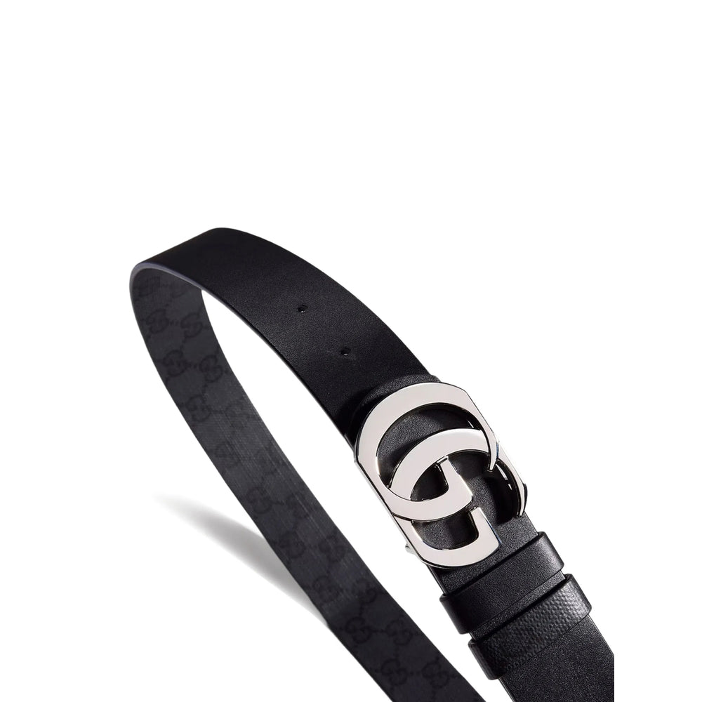 Gucci Black Belts Men