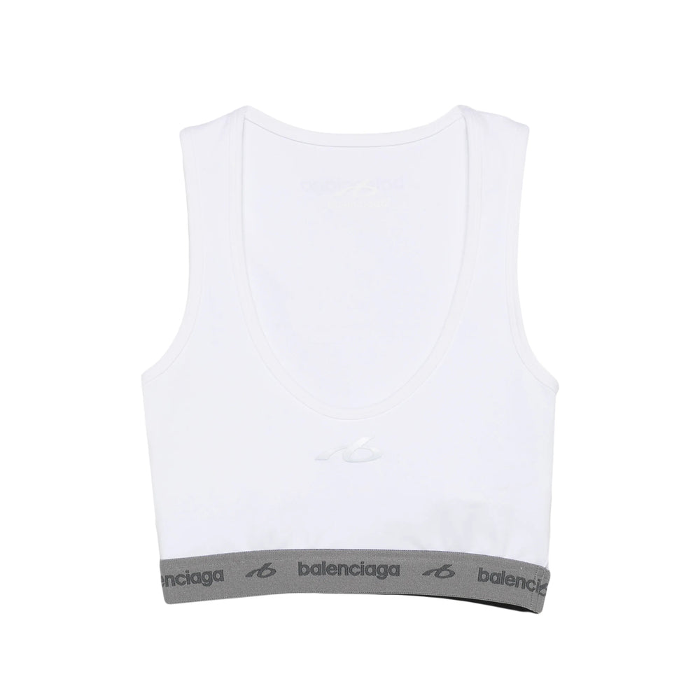 Balenciaga White Tops - Vests & Tank Tops Women