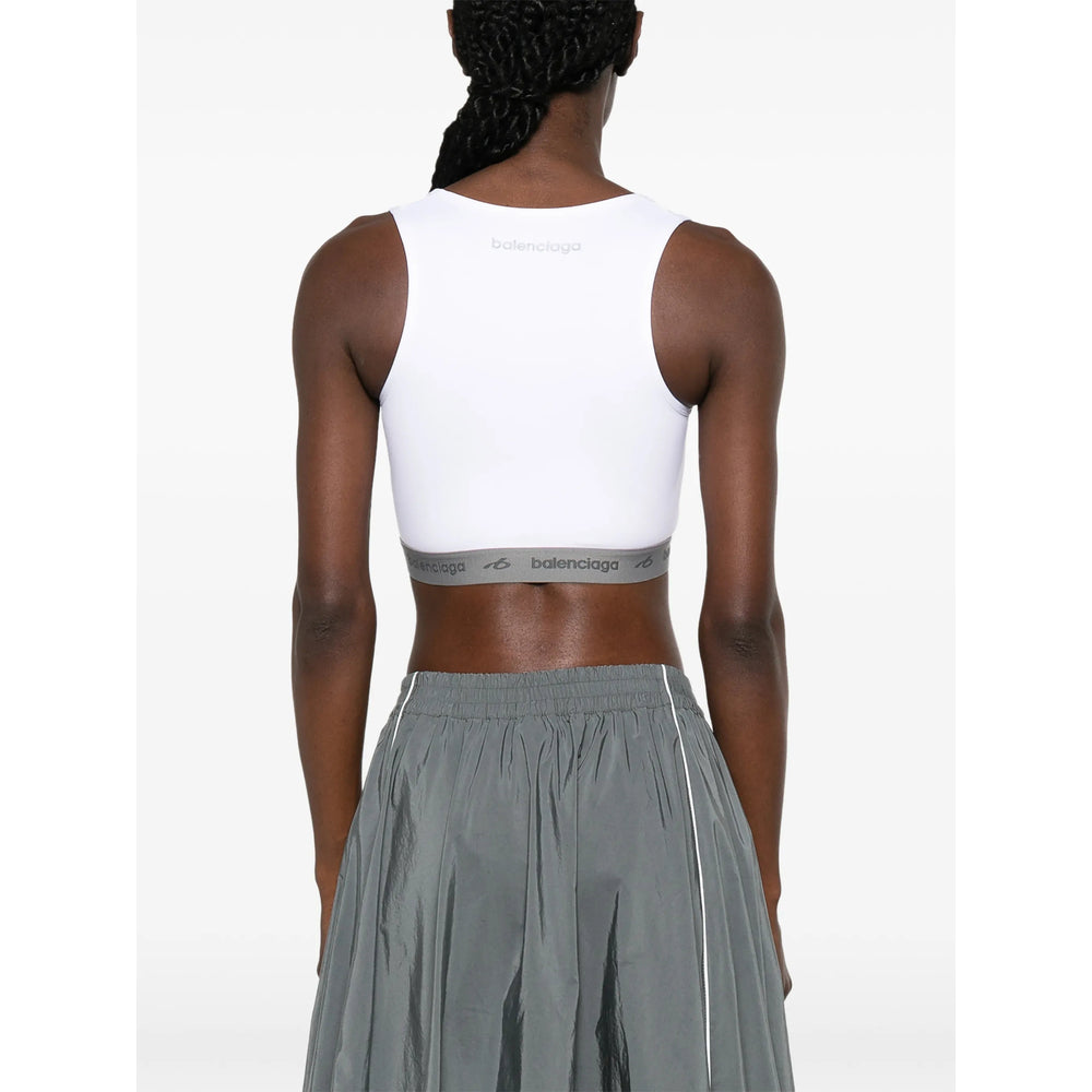 Balenciaga White Tops - Vests & Tank Tops Women