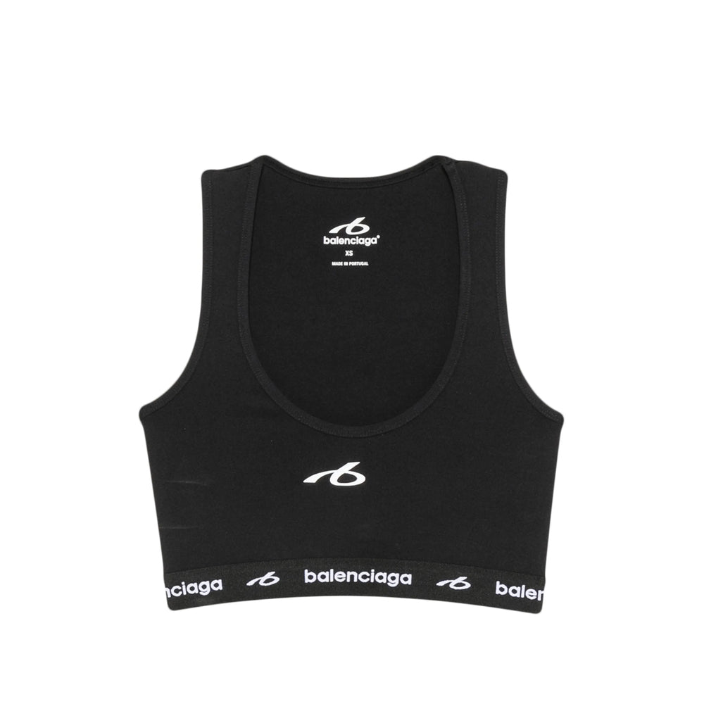 Balenciaga Black Performance Tops - Sports Bras Women