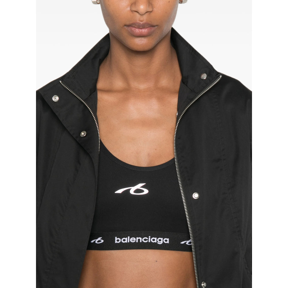 Balenciaga Black Performance Tops - Sports Bras Women