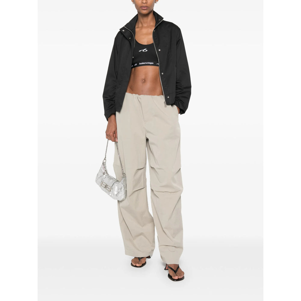 Balenciaga Black Performance Tops - Sports Bras Women
