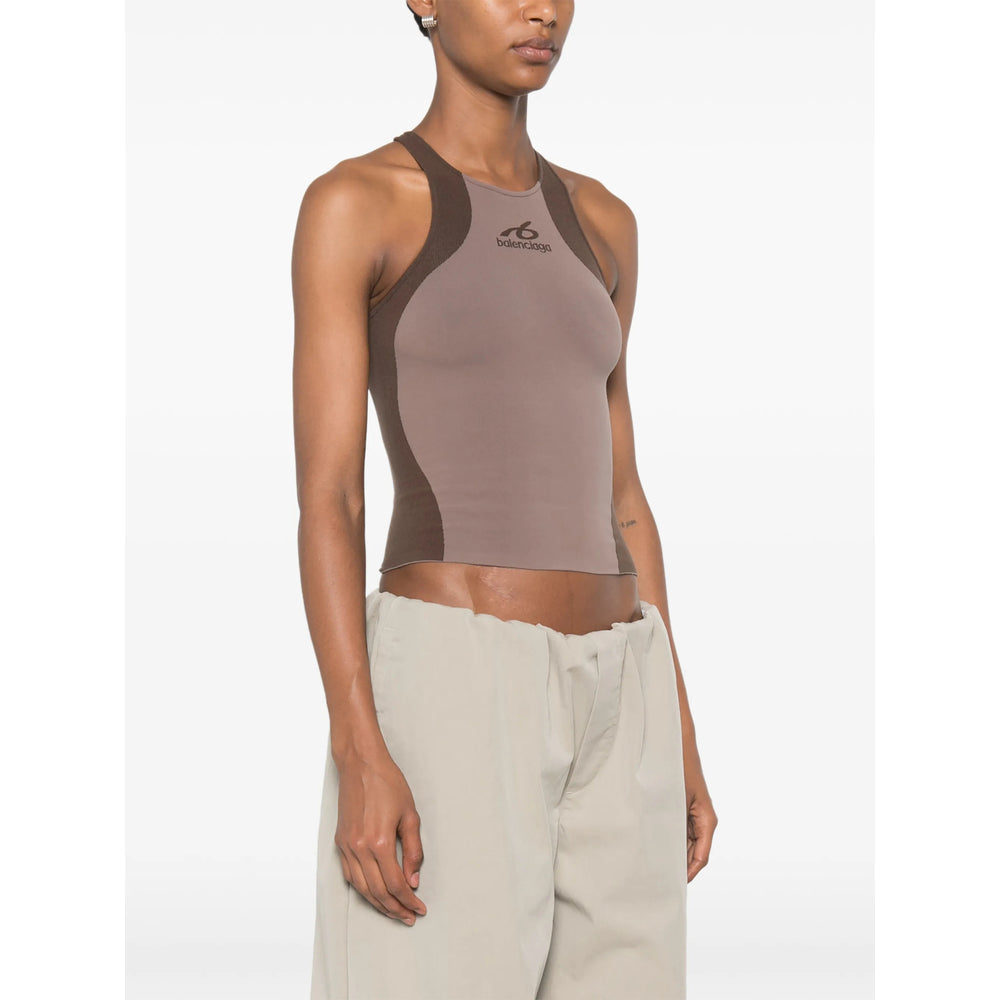 Balenciaga Brown Tops - Vests & Tank Tops Women
