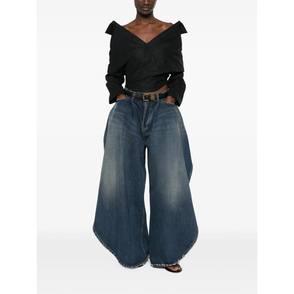 Balenciaga Blue Tops - Blouses Women