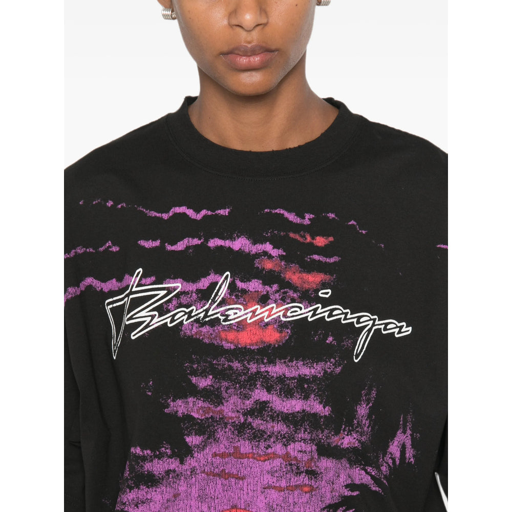 Balenciaga Black Tops - T-Shirts & Jerseys Women
