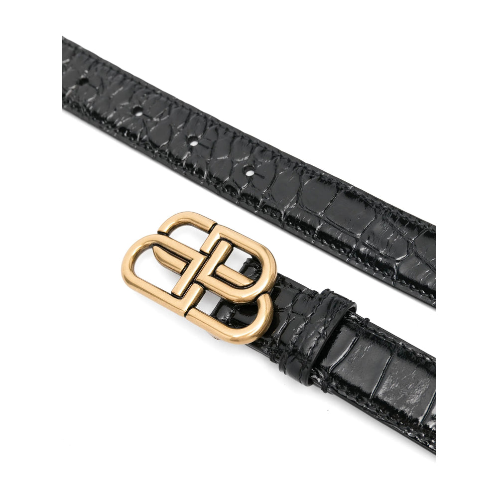 Balenciaga Black Belts Women