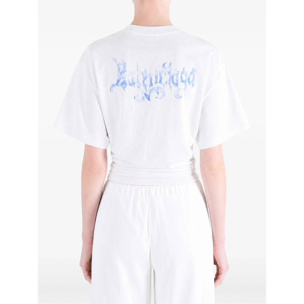 Balenciaga White Tops - T-Shirts & Jerseys Women