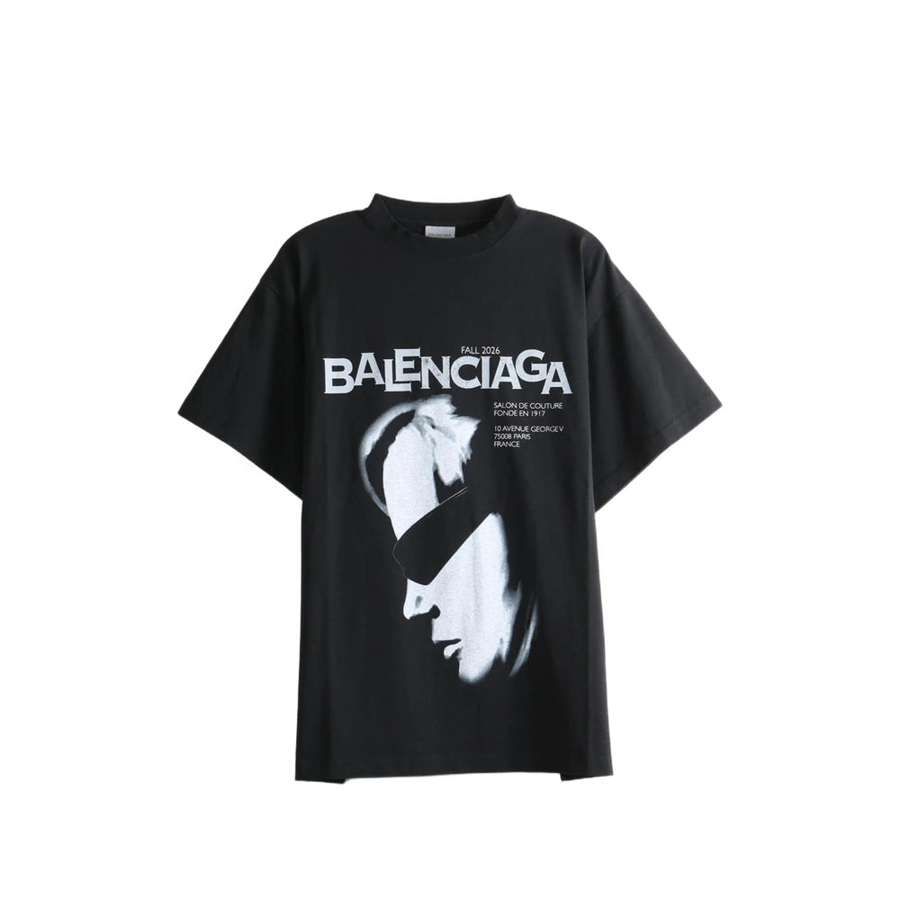 Balenciaga Black T-Shirts & Vests - T-Shirts Men