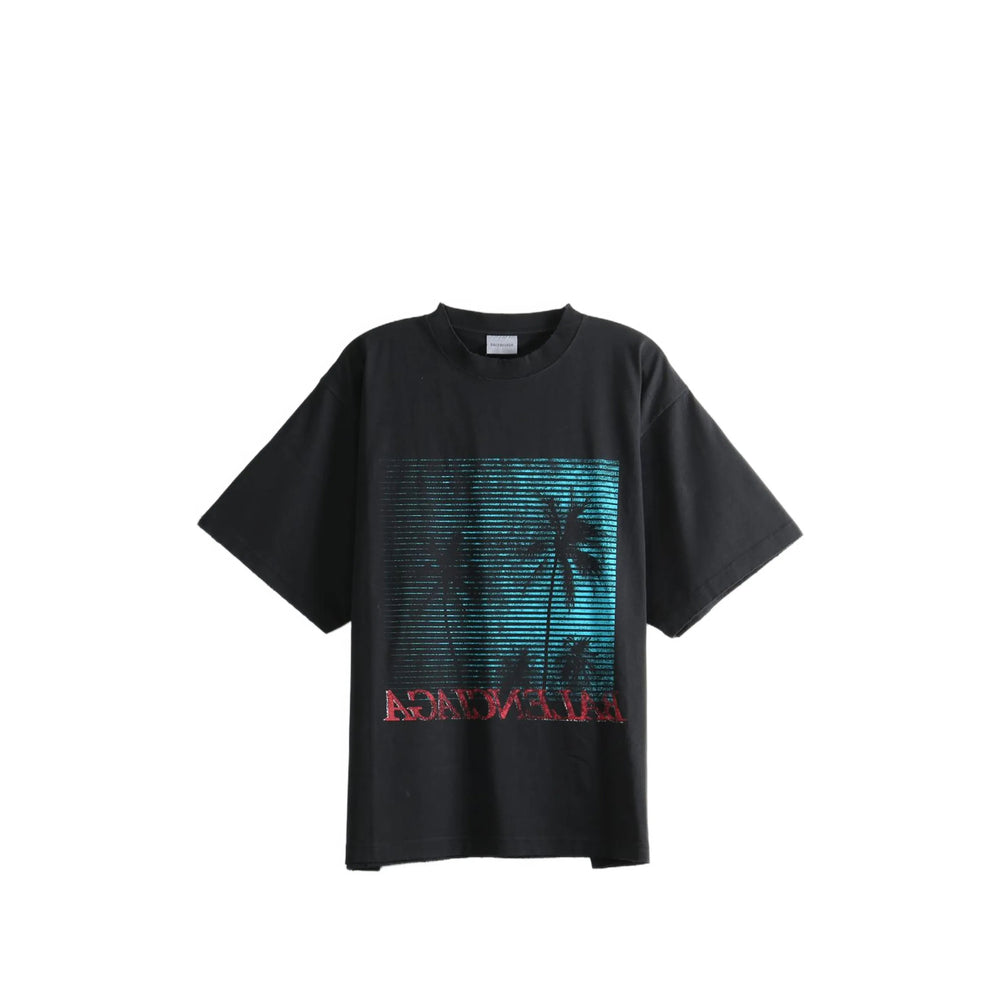 Balenciaga Black T-Shirts & Vests - T-Shirts Men