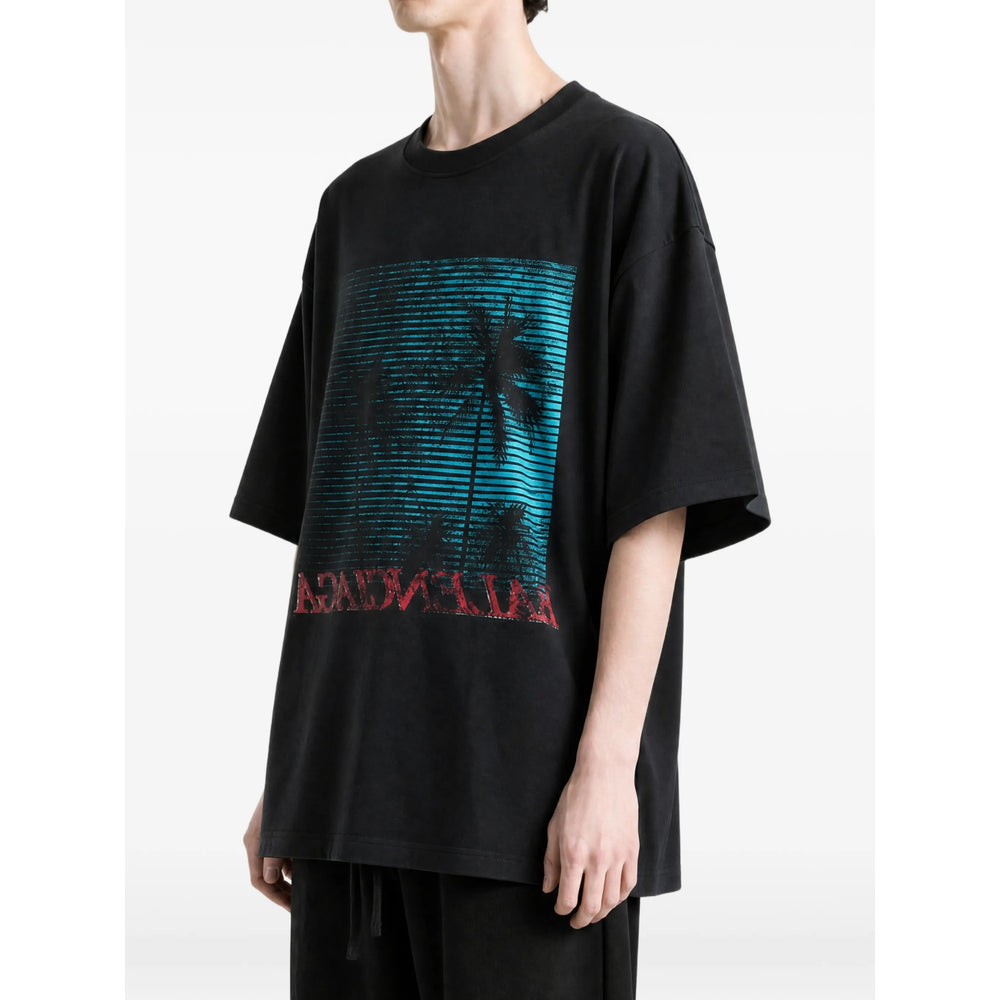 Balenciaga Black T-Shirts & Vests - T-Shirts Men