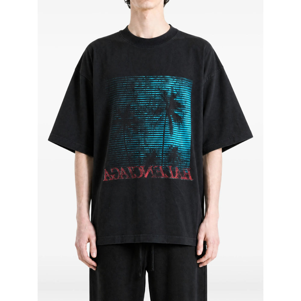 Balenciaga Black T-Shirts & Vests - T-Shirts Men
