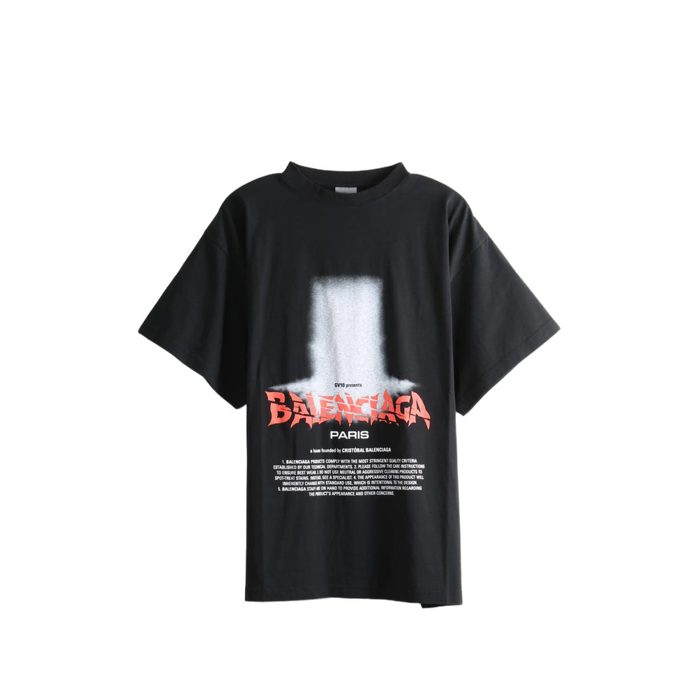 Balenciaga Black T-Shirts & Vests - T-Shirts Men