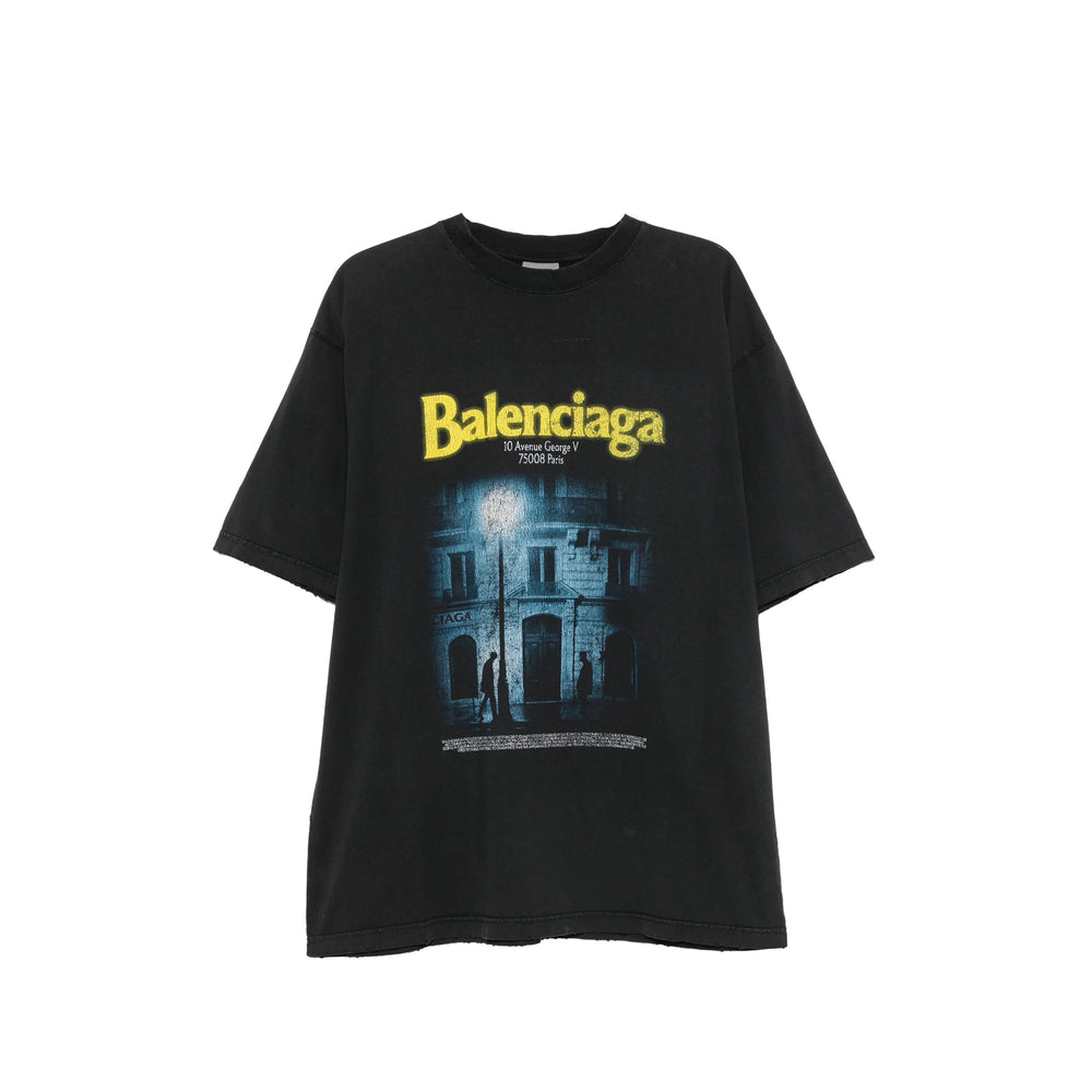 Balenciaga Grey T-Shirts & Vests - T-Shirts Men