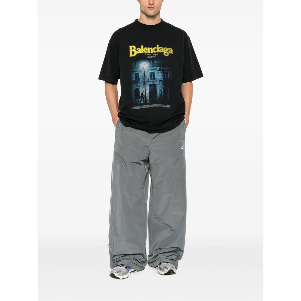 Balenciaga Grey T-Shirts & Vests - T-Shirts Men