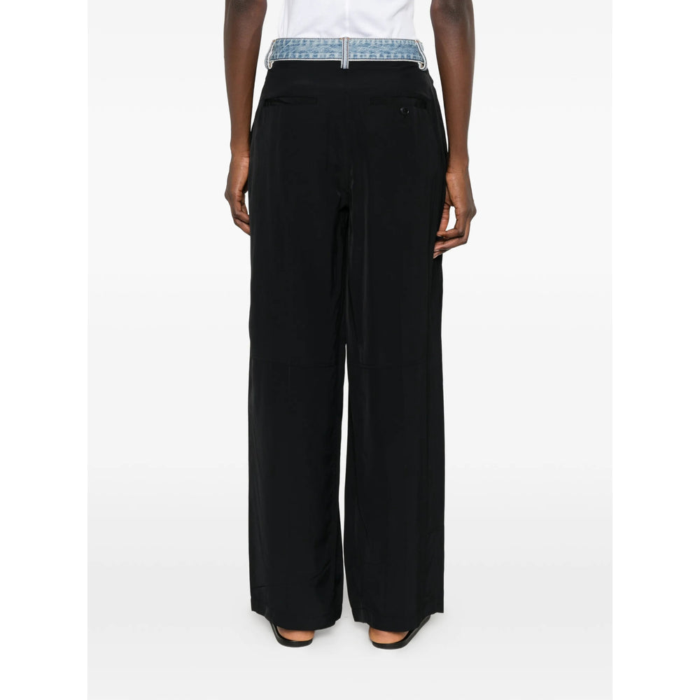 Alexander Wang Black Trousers - Palazzo Pants Women