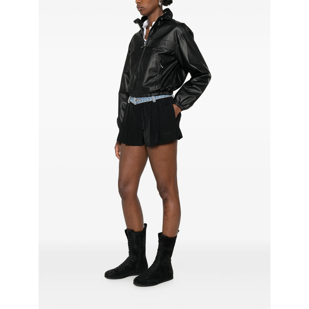 Alexander Wang Black Shorts - Mini Shorts Women