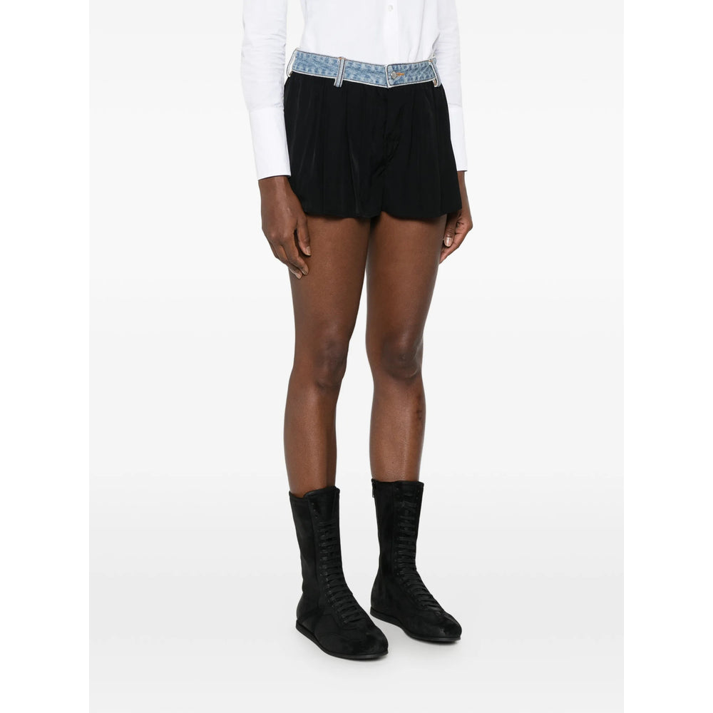 Alexander Wang Black Shorts - Mini Shorts Women