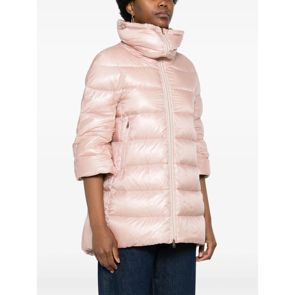 Herno Pink Coats - Single Breasted Coats Women
