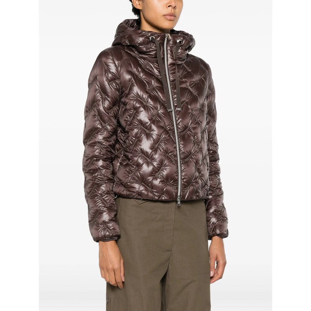 Herno Brown Jackets - Puffer Jackets Women