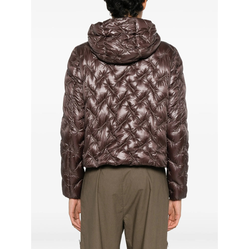 Herno Brown Jackets - Puffer Jackets Women