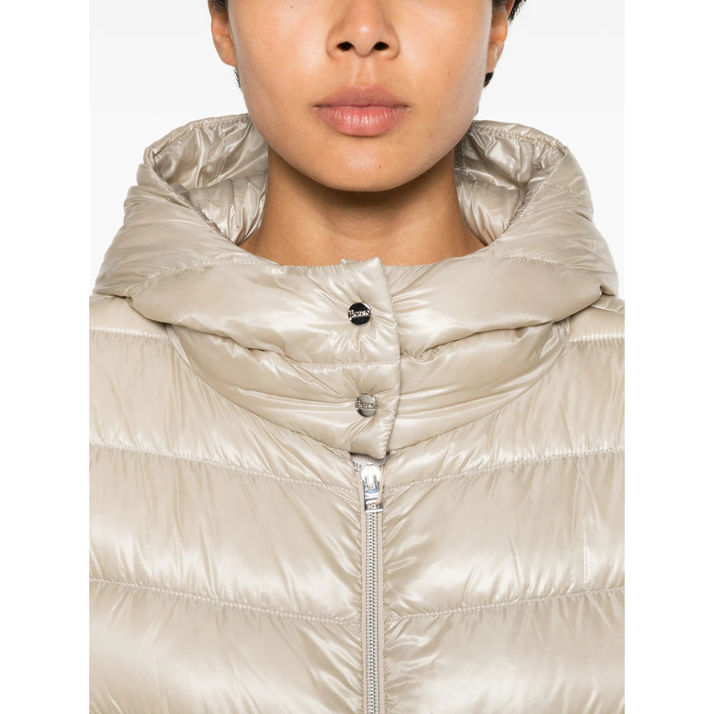 Herno Neutrals Jackets - Puffer Jackets Women
