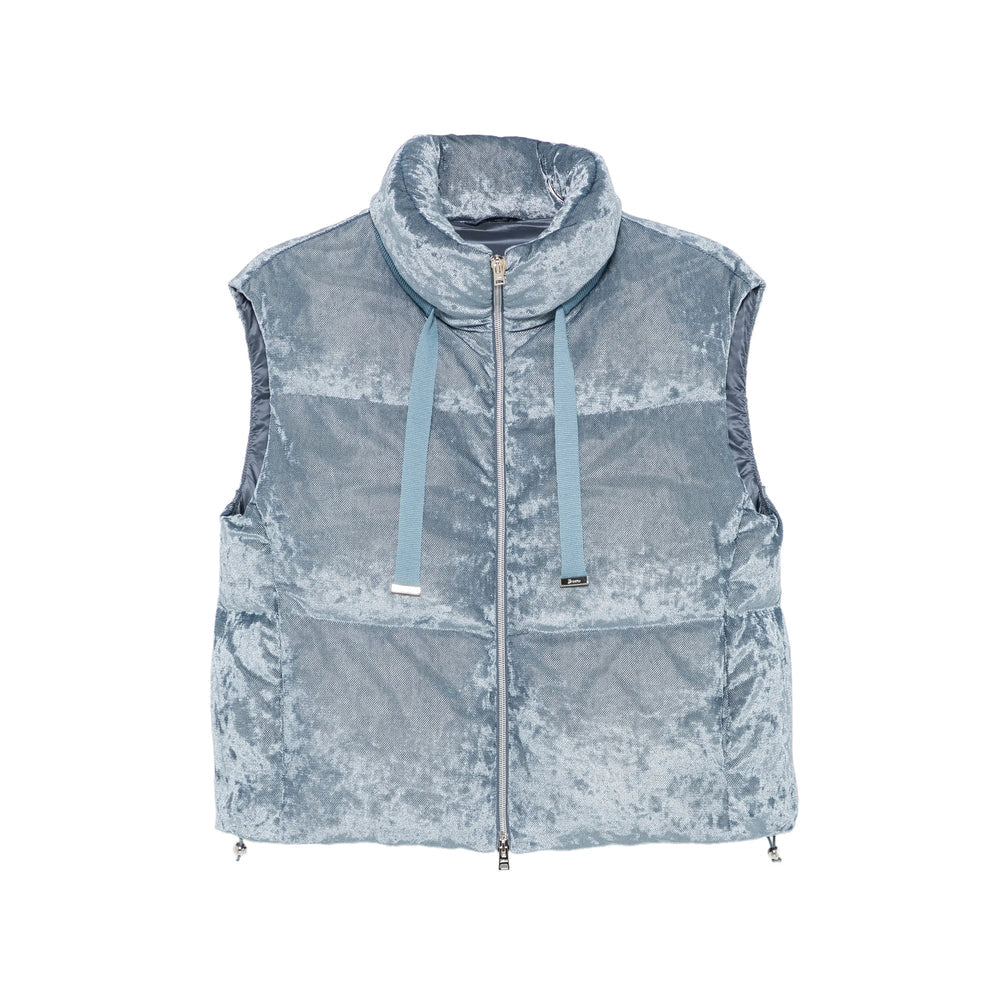 Herno Blue Jackets - Waistcoat & Gilets Women