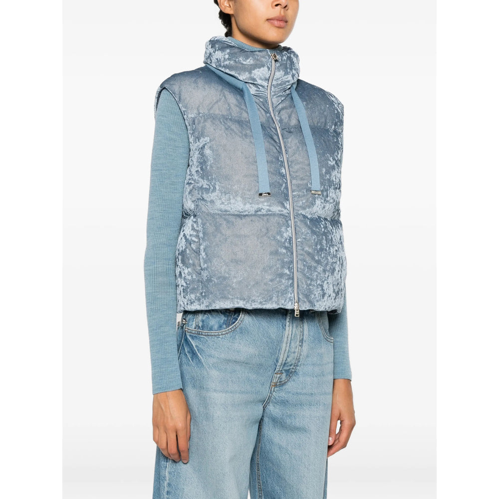 Herno Blue Jackets - Waistcoat & Gilets Women