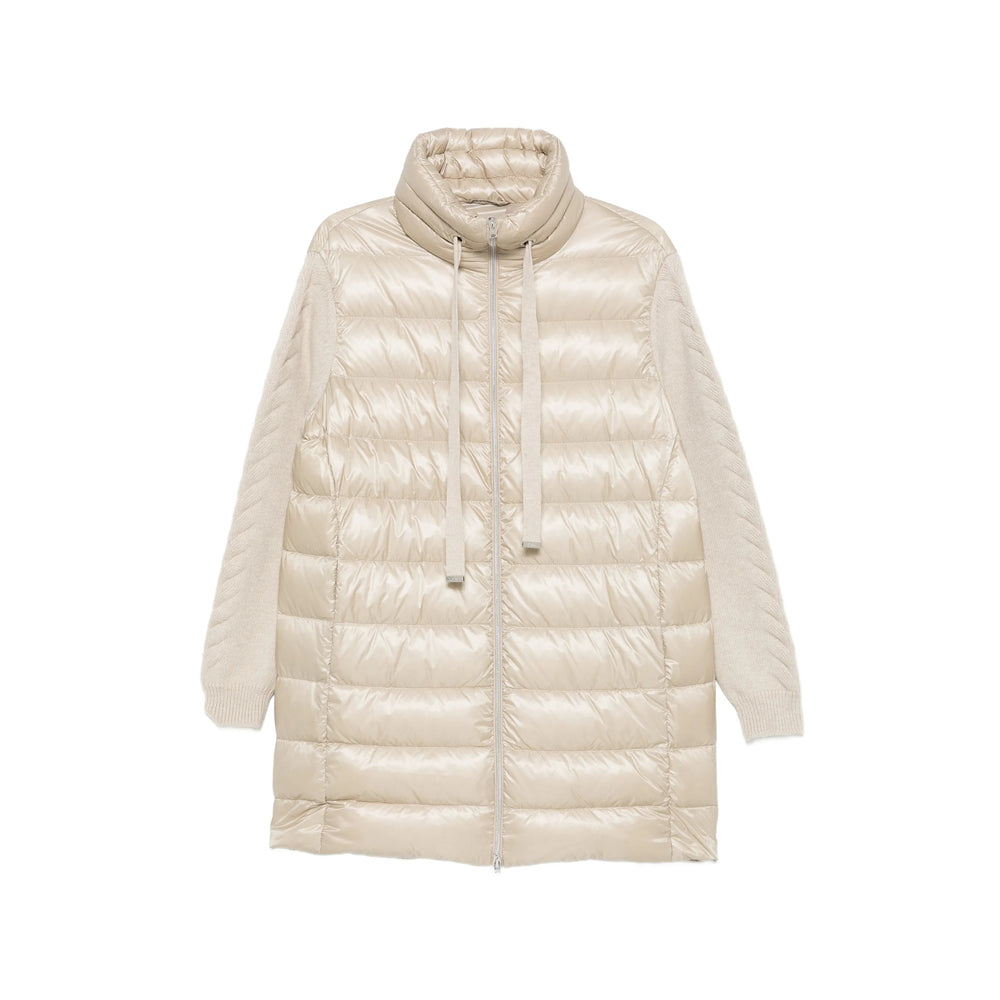 Herno Neutrals Coats - Single Breasted Coats Women