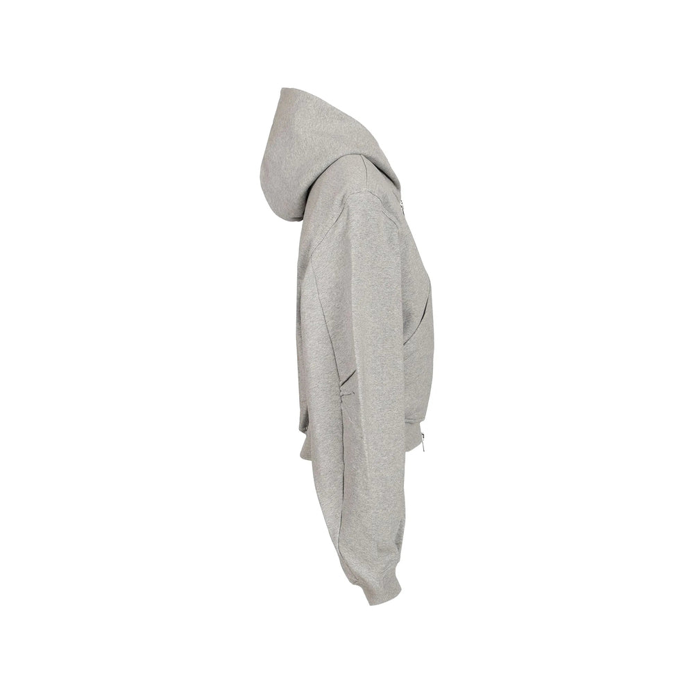 The Attico Grey Tops - Hoodies Women