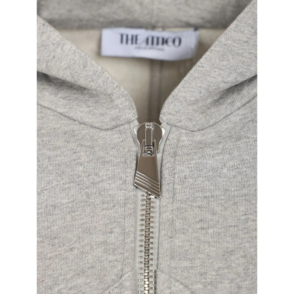 The Attico Grey Tops - Hoodies Women