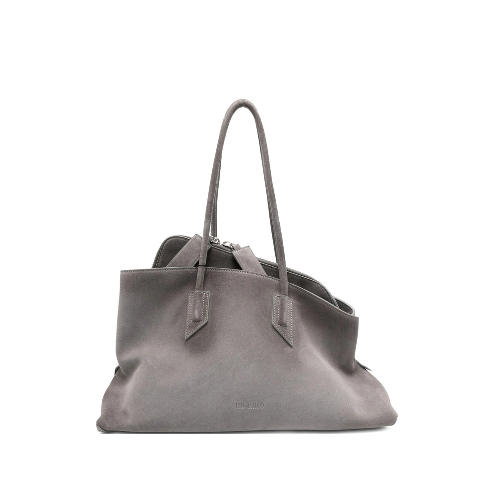 The Attico Grey Shoulder Bags Women