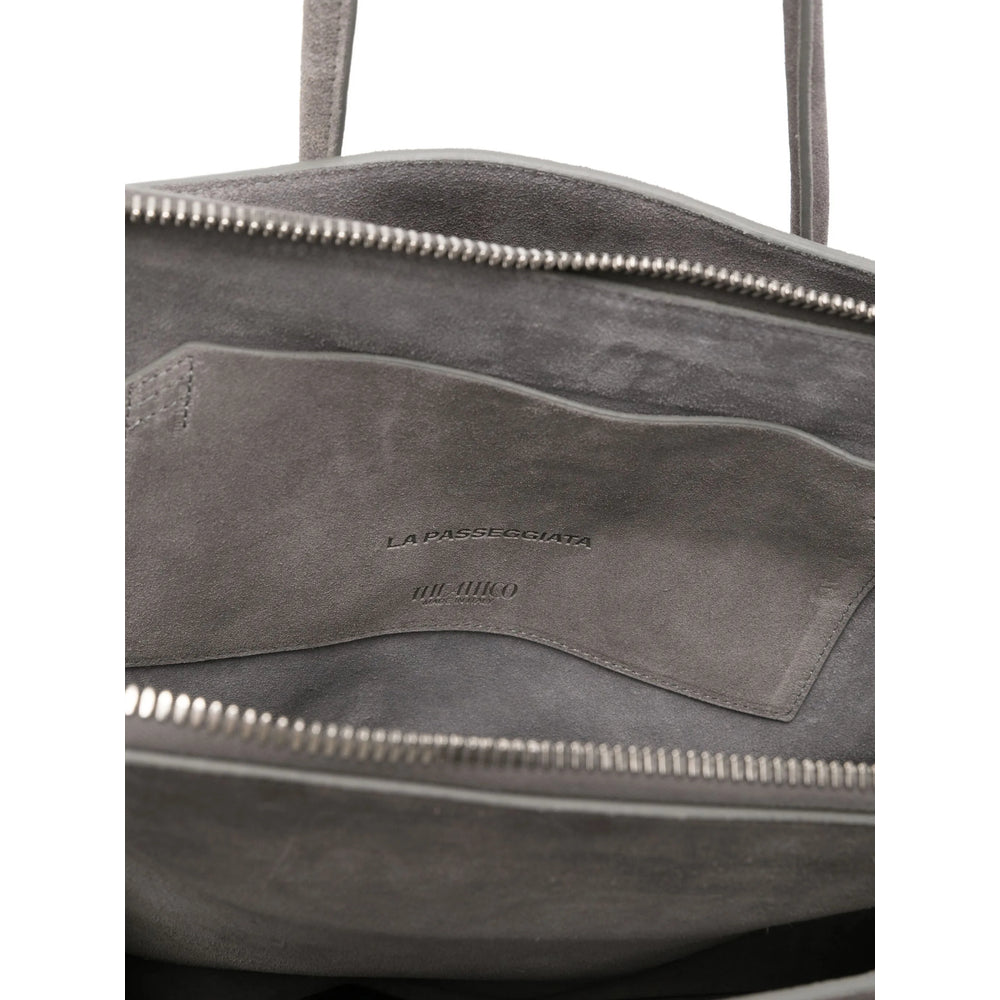 The Attico Grey Shoulder Bags Women