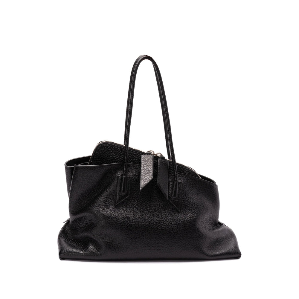 The Attico Black Shoulder Bags Women