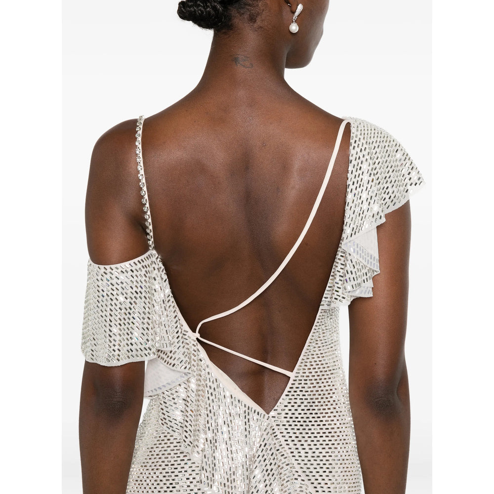 Self-Portrait Silver Dresses - Evening Dresses Women