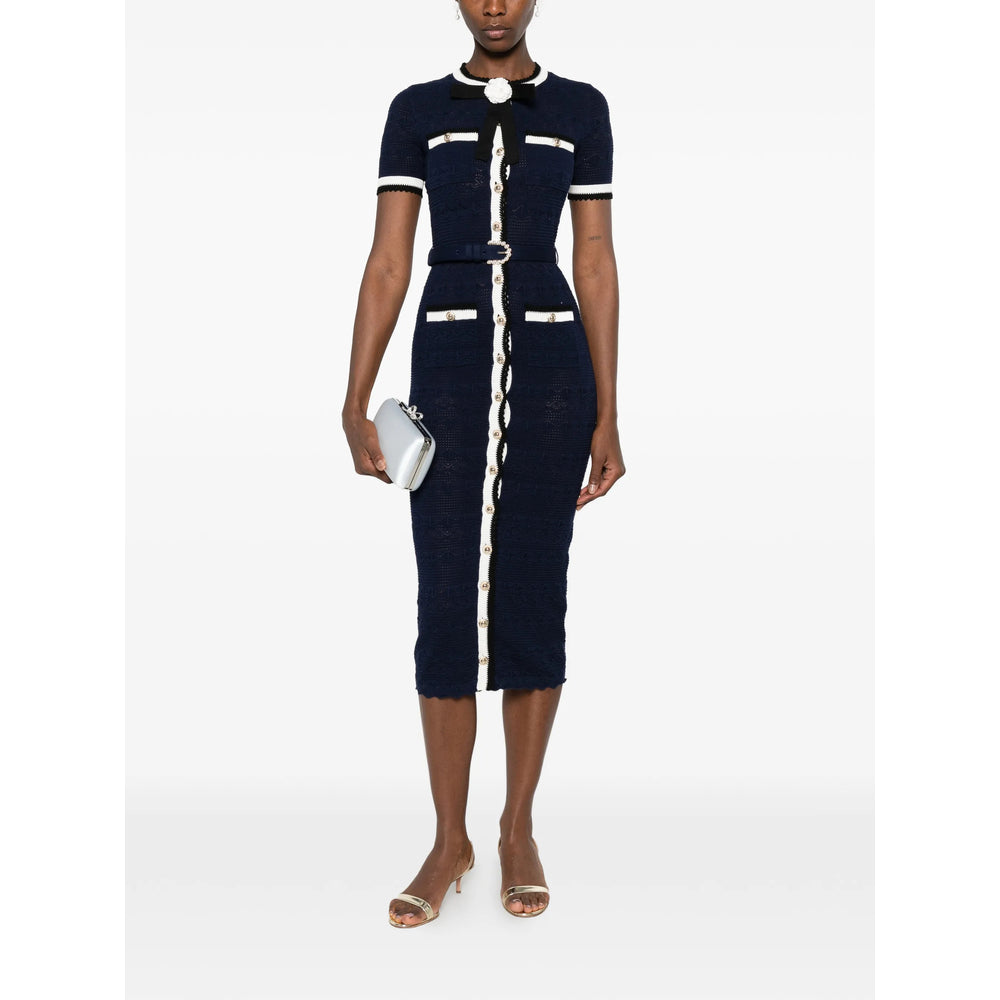 Self-Portrait Blue Dresses - Day Dresses Women