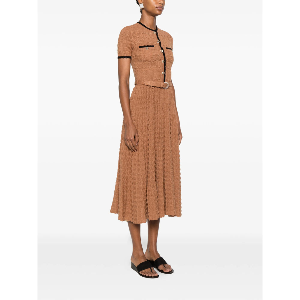 Self-Portrait Brown Dresses - Day Dresses Women