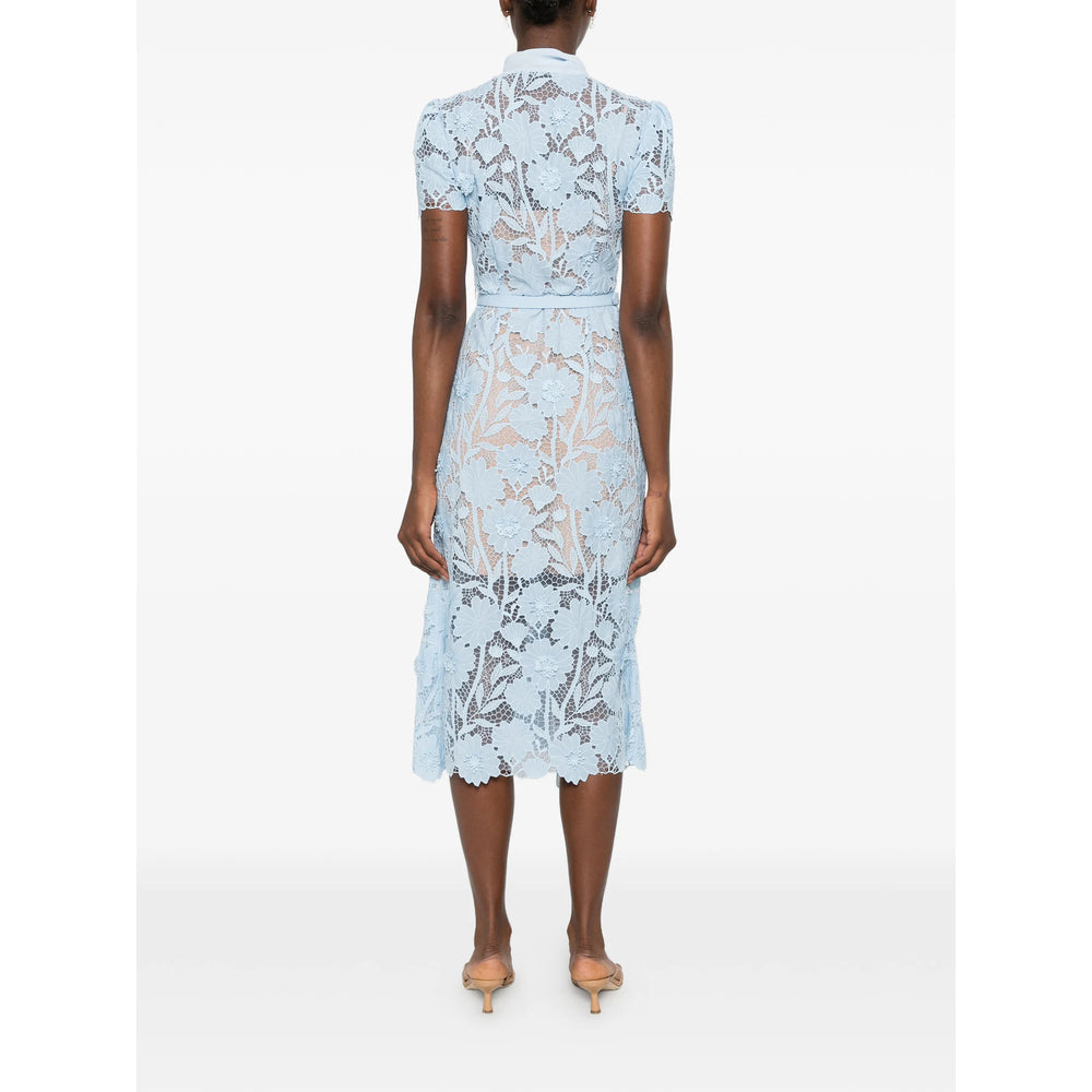 Self-Portrait Blue Dresses - Day Dresses Women