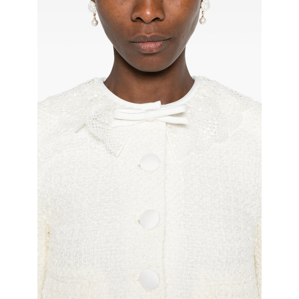 Self-Portrait Neutrals Jackets - Tweed Jackets Women