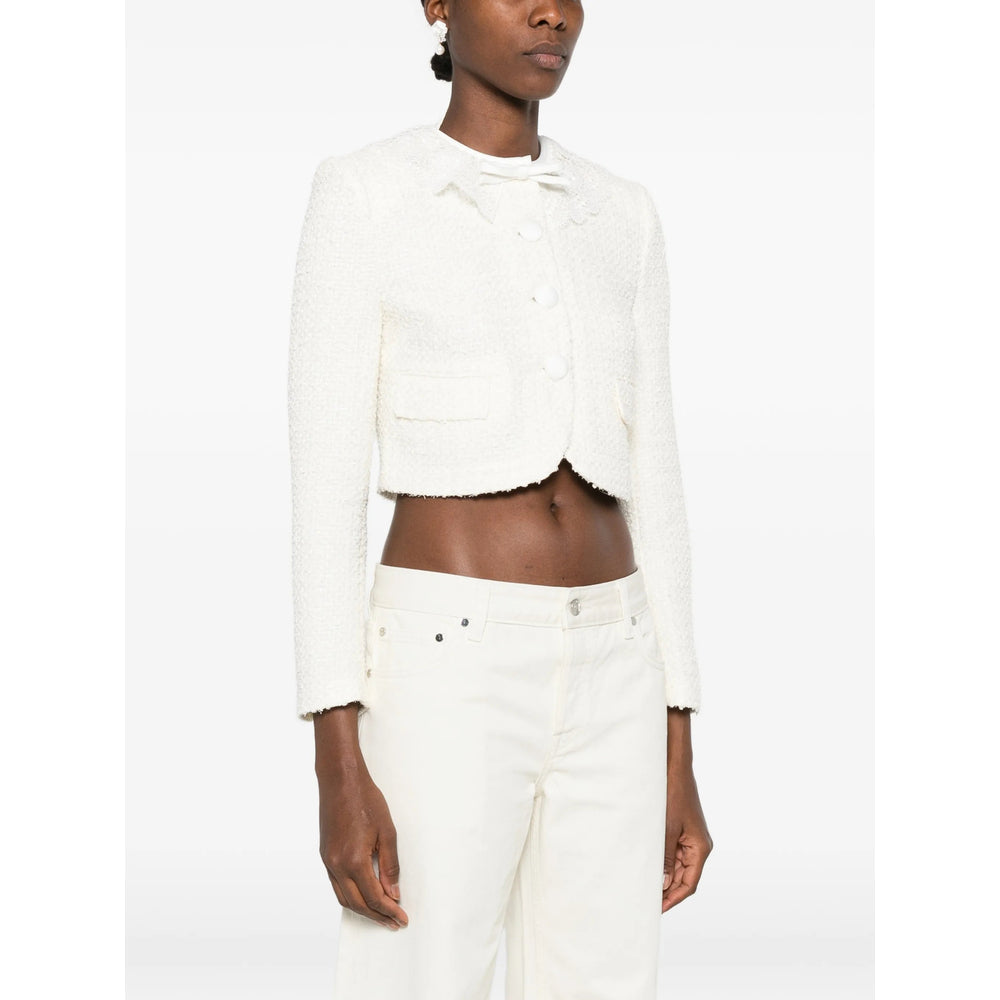 Self-Portrait Neutrals Jackets - Tweed Jackets Women