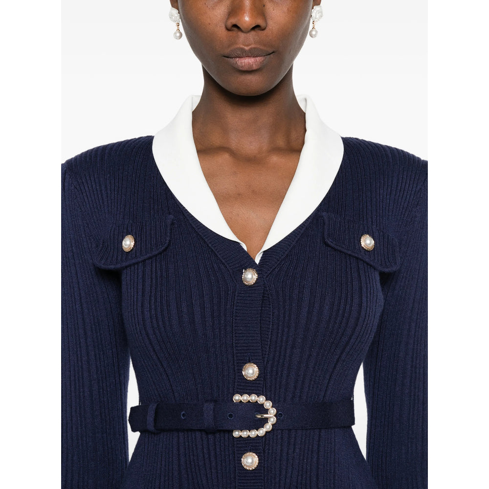 Self-Portrait Blue Tops - Cardigans Women