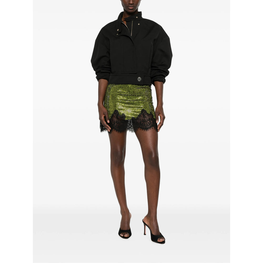 Self-Portrait Green Skirts - Fitted Skirts Women