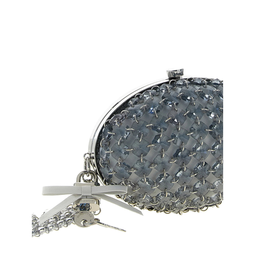 Self-Portrait White Clutch Bags Women