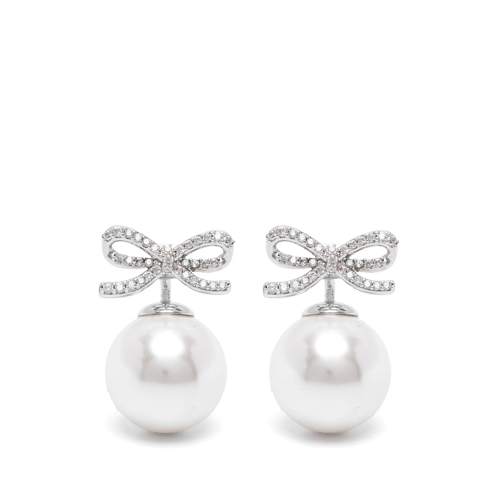 Self-Portrait Silver Earrings Women