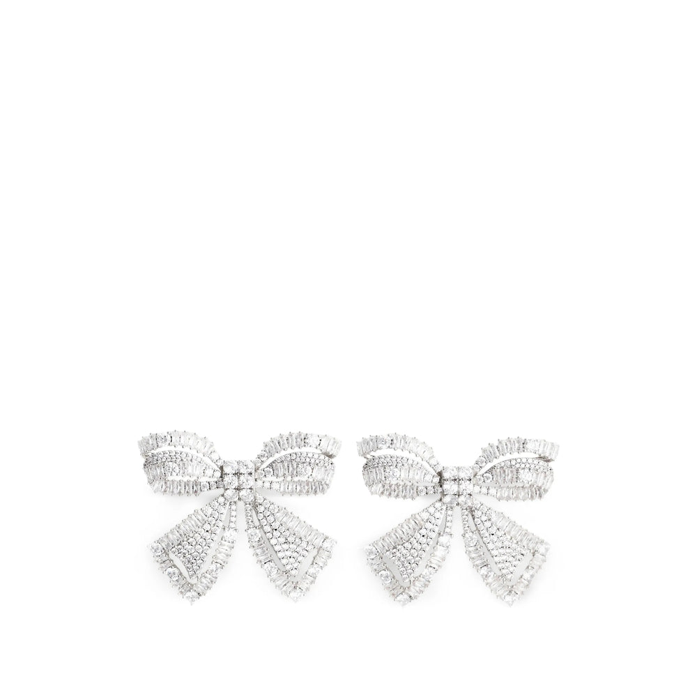 Self-Portrait Silver Earrings Women