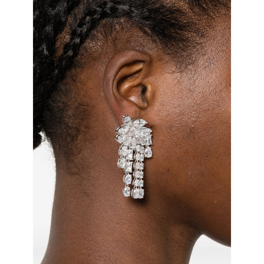 Self-Portrait Silver Earrings Women
