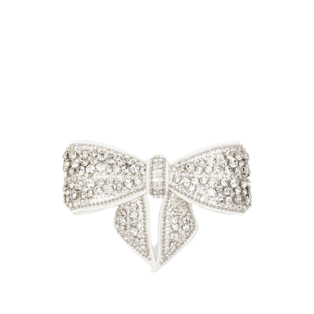 Self-Portrait Silver Hair Accessories Women