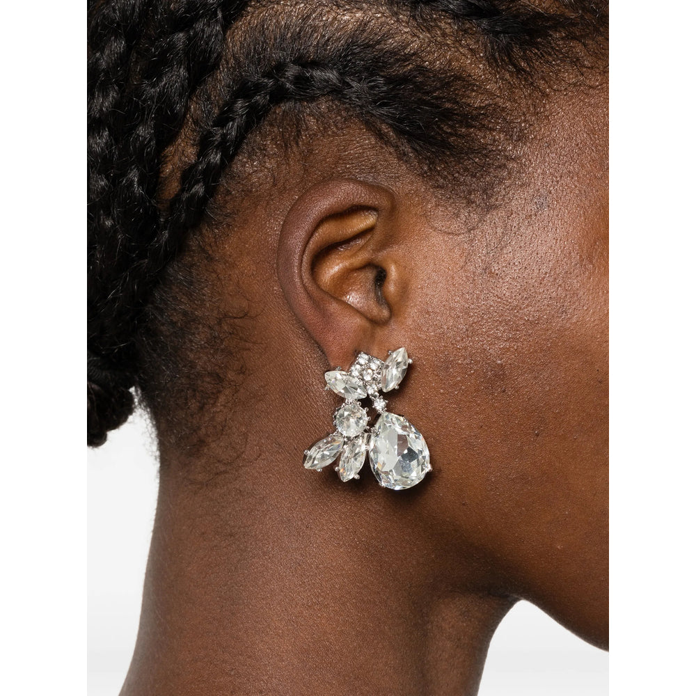 Self-Portrait Silver Earrings Women