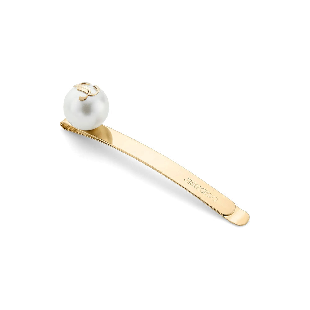 Jimmy Choo Gold Hair Accessories Women